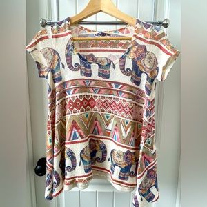 Vintage exotic medium top